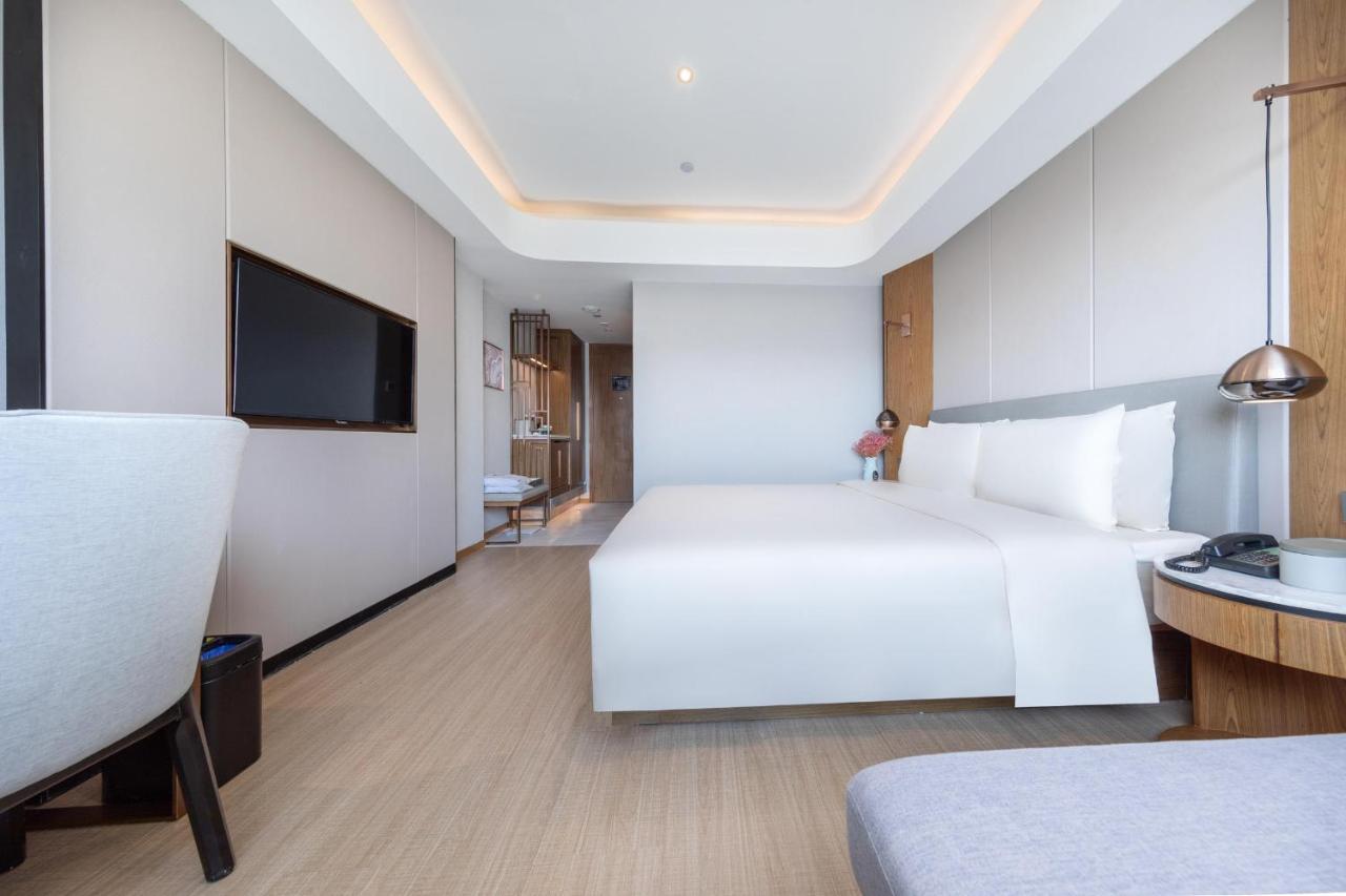 Atour X Hotel Yantai Penglai Pavilion Bagian luar foto